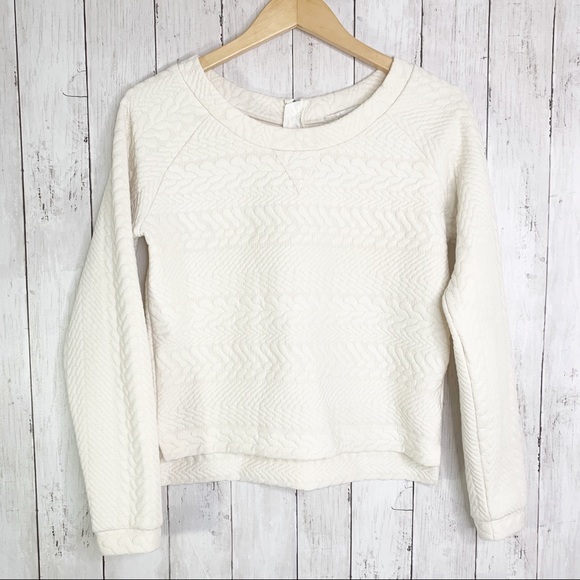 {prAna} Soft Ivory Dimension Crop Top - Picture 3 of 8